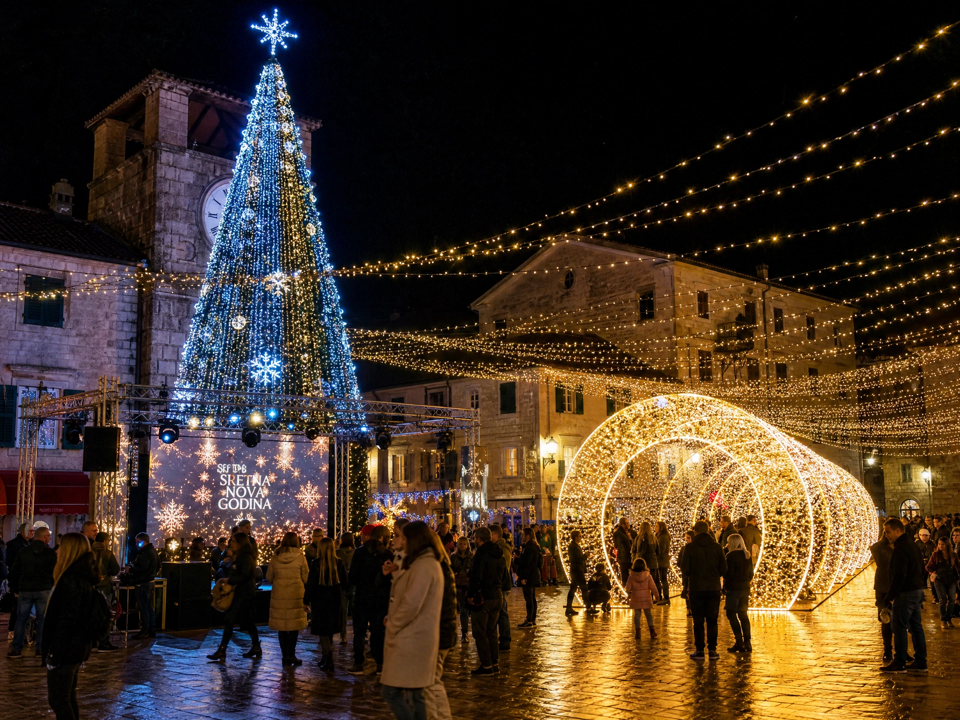 Novogodišnji trg — centar grada